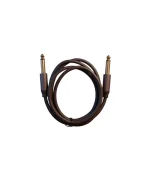 P38-P38 SLIM AUDIO CORD Length-1.5M Copper Wire Metal Connector with PVC molding