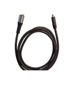 TYPE C- Stereo Audio Cord Length-1.5M Copper Wire Metal Connector with PVC molding