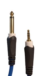 Stereo-P38 Audio Cord Length-1.5M Metal Connectors with pvc bonding